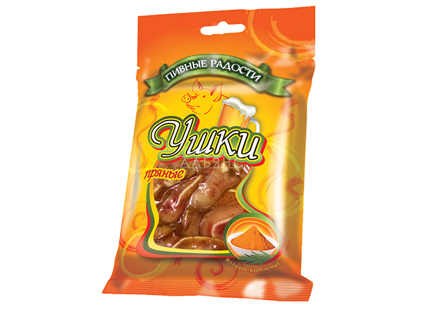 Уши свиные пряные "Пивные радости" (100гр) в Набережных Челнах