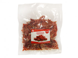 Рыцарское мясо баранина: Свинина вяленая (строганина)
