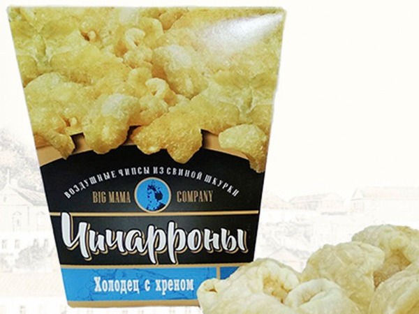 Чичарроны со вкусом холодца и хрена в Набережных Челнах