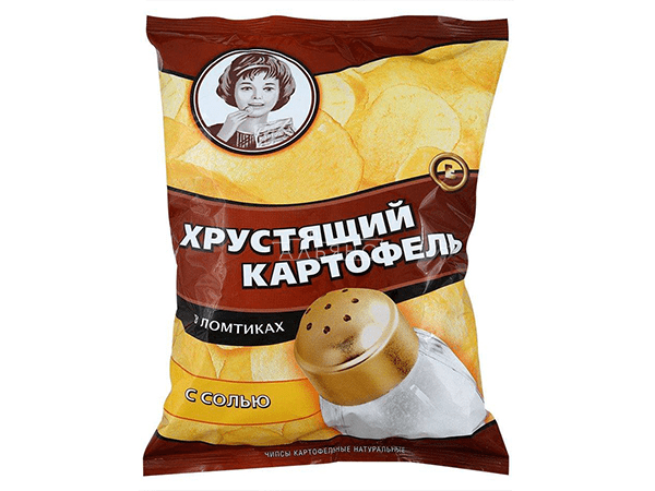 Картофельные чипсы "Девочка" 40 гр. в Набережных Челнах