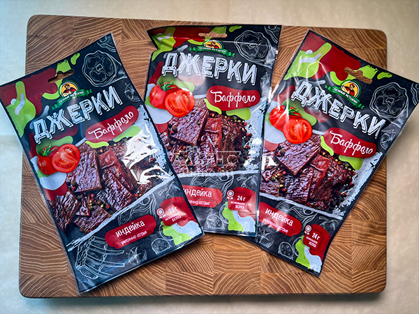 Джерки из индейки "Баффало" 45 гр. в Набережных Челнах