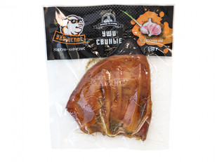 Кролик вяленый (строганина): Ухо целое с чесноком (150 гр.)