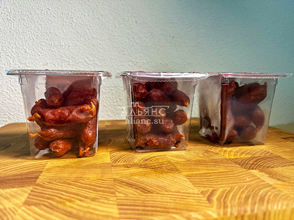 Колбаски МИНИ со вкусом аджики с/к (100 гр) в Набережных Челнах