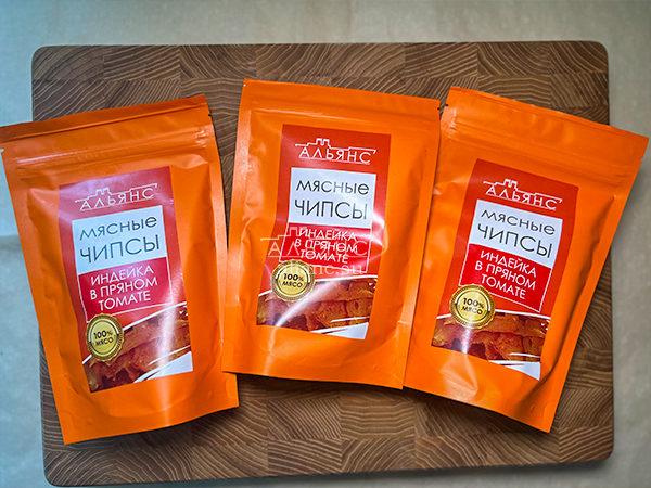 Мясо (АЛЬЯНС) вяленое индейка "В пряном томате" 50 гр. в Набережных Челнах