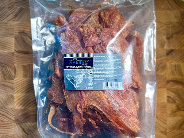 Мясо (АЛЬЯНС) вяленое курица 500гр "С халапеньо" в Набережных Челнах