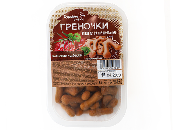 Сурские (ПШЕНИЧНЫЕ) Копченая колбаска (100 гр) в Набережных Челнах