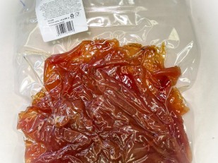 Камбала с икрой холодного копчения: Мясо Чипсы куриные 