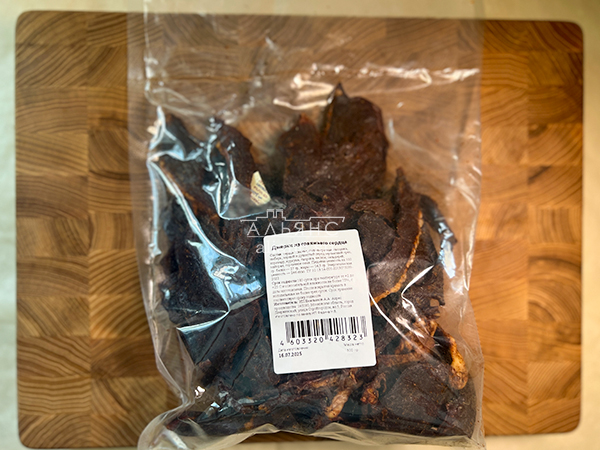 Мясо (АЛЬЯНС) Говяжье сердце 500 гр. "ЧИПСЫ" в Набережных Челнах