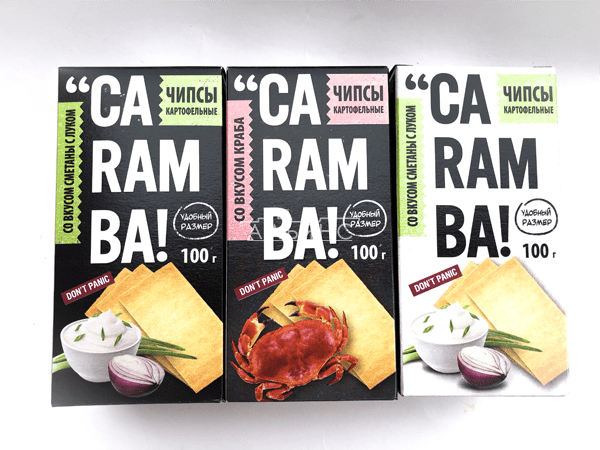 Чипсы "CARAMBA" ассорти 100 гр. в Набережных Челнах
