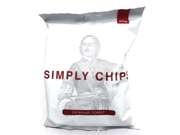 Картофельные чипсы "Simple chips" Пряный томат 80 гр. в Набережных Челнах